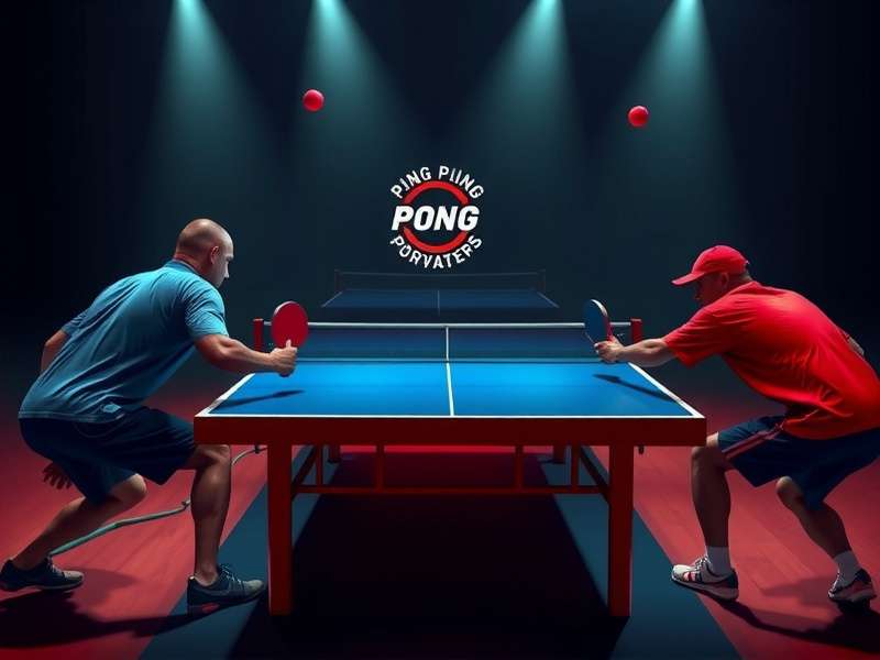 Ping Pong Pioneer Game Banner